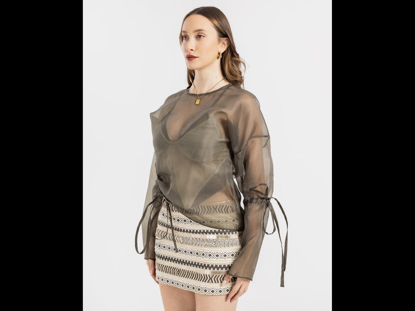 Organza jumper